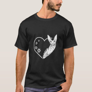 Lustiges Devon Rex Pixie Katzen Design für Katzenl T-Shirt