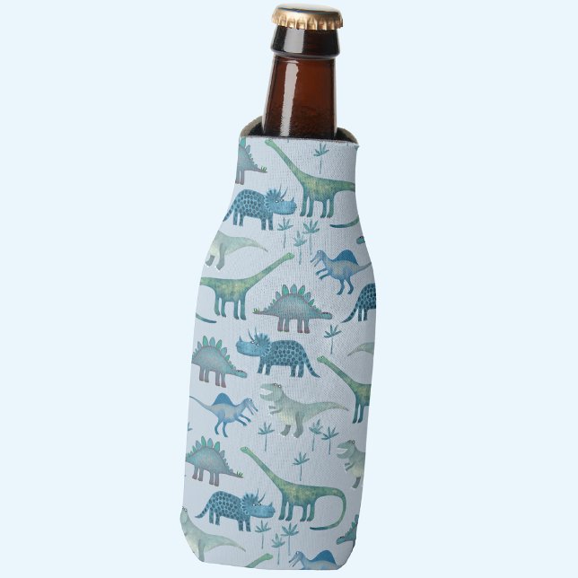 Lustiges Dinosaurier-Muster Flaschenkühler (Fun dinosaur pattern can or bottle coolers)