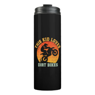 Lustiges Dirtbike für Kinder Thermosbecher
