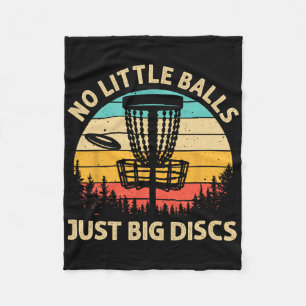 Lustiges Disc-Golf-Design für Männer Frauen Disc-G Fleecedecke
