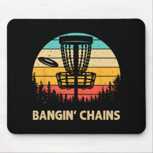 Lustiges Disc-Golf-Design für Männer Frauen Kinder Mousepad