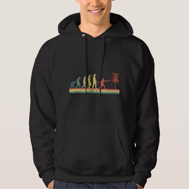 Lustiges Disc-Golf-Geschenk Hoodie (Vorderseite)