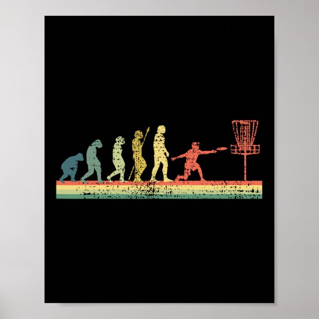 Lustiges Disc-Golf-Geschenk  Poster (Vorne)