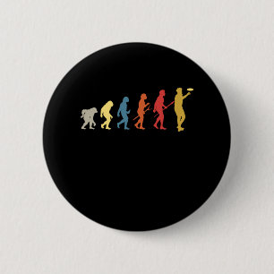 Lustiges Disc-Golf-Geschenk Vintage Frisbee Button