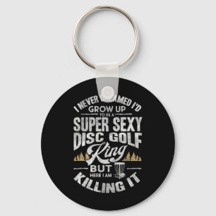 Lustiges Disc-Golf-Shirt Männer Husnd Vatertag Dis Schlüsselanhänger