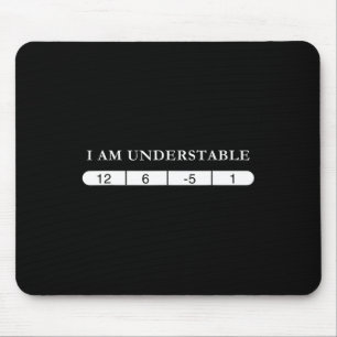 Lustiges Disc-Golf-Zitat Disc-Golf-Design Understa Mousepad