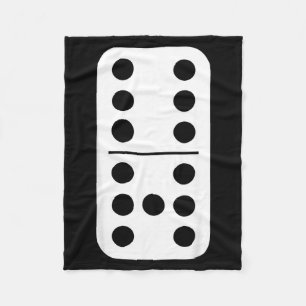 Lustiges Domino-Meme Sechs Sieben Spiel Strategie  Fleecedecke