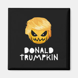 Lustiges Donald Trumpkin Halloween Trump Kostüm  Magnet