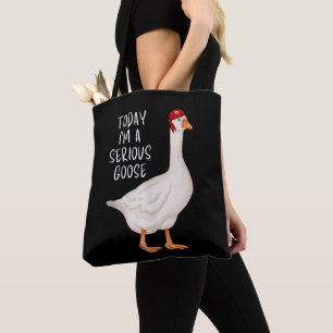 Lustiges Dummes-Gans-Zitat Heute Bin Ich Eine Erns