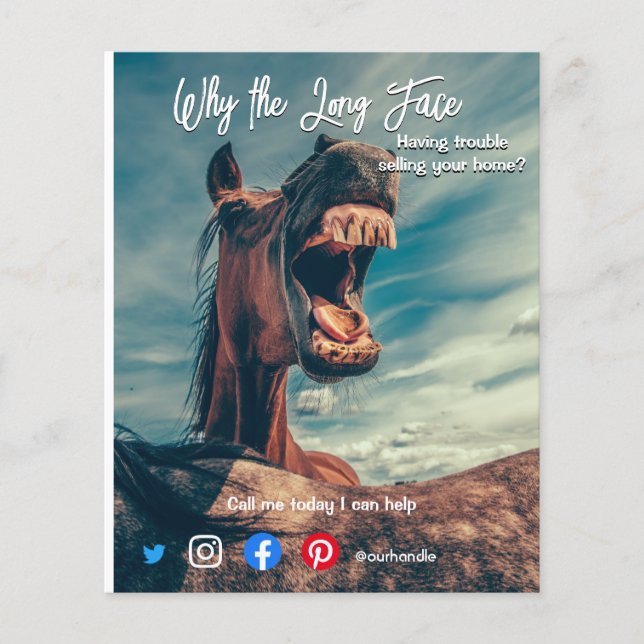 lustiges echtes Anwesen Flyer (Vorne)