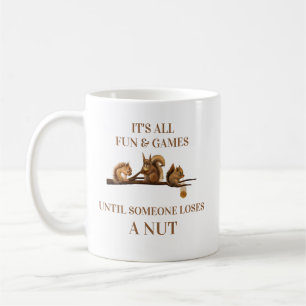 Lustiges Eichhörnchen Alles Spaß & Spiel bis Kaffeetasse