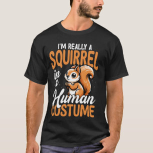 Lustiges Eichhörnchen in Menschlicher Verkleidung T-Shirt