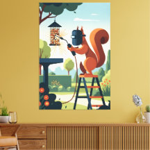 Lustiges Eichhörnchen