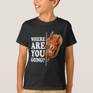 Lustiges Eichhörnchen-Liebhaber Humor Meme für Män T-Shirt