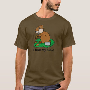 Lustiges Eichhörnchen T-Shirt