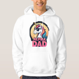 Lustiges Einhorn Dad Laufey Männer Vatertag Christ Hoodie