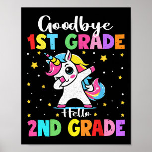 Lustiges Einhorn Gut  Poster