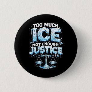 Lustiges Eis-Shirt Abschaffung Eis Trump Meme Button