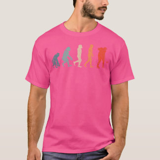 Lustiges Eishockey-Zeug Evolution Hockey Spieler T-Shirt