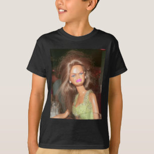 Lustiges ekelhaftes Puppen-Gesicht Meme witziges s T-Shirt