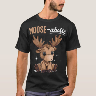 Lustiges Elch-Tier T-Shirt