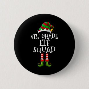 Lustiges Elfenteam Lehrer Weihnachten Schüler der Button