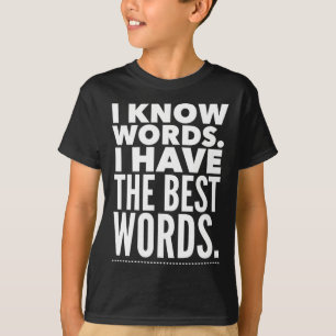 Lustiges Englischlehrer-Geschenk - Trump-Zitat - D T-Shirt