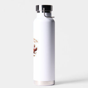 Lustiges Enten-Entkommenes-Erntedankfest Klassisch Trinkflasche