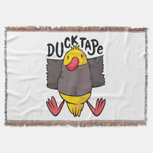 Lustiges Entenband Decke (Vorderseite)