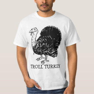 Lustiges Erntedank-Shirt der Schleppangel-Türkei T-Shirt