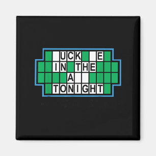 Lustiges Erwachsenes Unangemessenes Humor-Puzzle-S Magnet