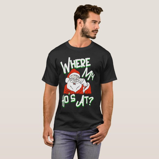 Lustiges erwachsenes Weihnachten T-Shirt (Vorne ganz)