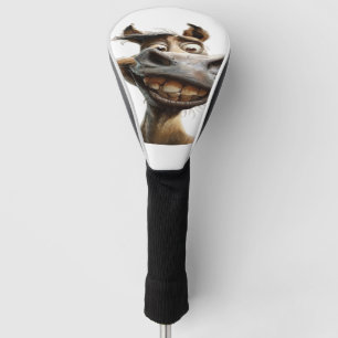 lustiges Eselkunstdesign Golf Headcover
