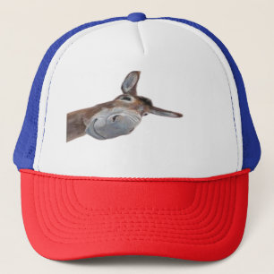 lustiges Eselkunstdesign Truckerkappe