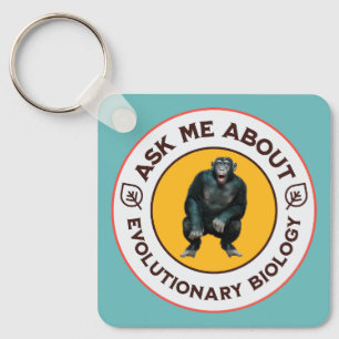 Lustiges Evolution Biologie Meme Nerd Humor Gesche Schlüsselanhänger