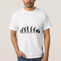 Lustiges Evolutions-T-Shirt