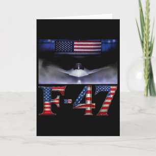 Lustiges F47-Kampfjet-Trump-Shirt F-47-Jet-Kampfje Karte