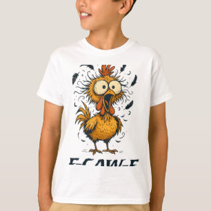 Lustiges F-caw-f Huhn Vogel F-caw-f Grafik für Män T-Shirt