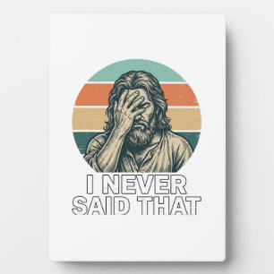 Lustiges Facepalm Vintage Gravur Zitat Design_1 Fotoplatte