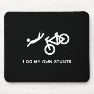 Lustiges Fahrradliebhaber-Shirt - Ich mache meine Mousepad