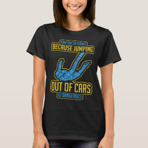 Lustiges Fallschirmspringen Gif T-Shirt