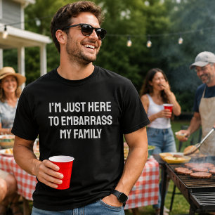 Lustiges Familienshirt Meine Familie in Verlegen T-Shirt