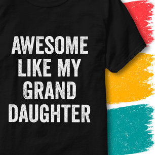 Lustiges Familienzitat Großartig Wie Meine Enkelin T-Shirt