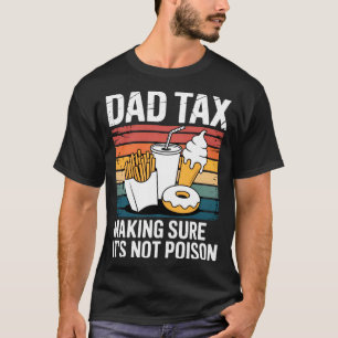 Lustiges Fast Food Ison Tester Geschenk Retro Papa T-Shirt