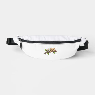 Lustiges Faules Faultier T-Shirt Bauchtasche