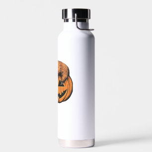 Lustiges Faultier auf Halloween-Kürbis Essential T Trinkflasche