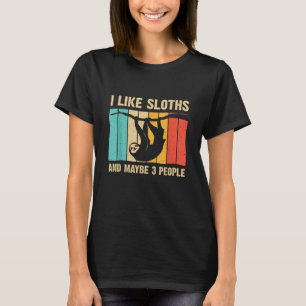 Lustiges Faultier-Design für Faultier-Fans Männer  T-Shirt