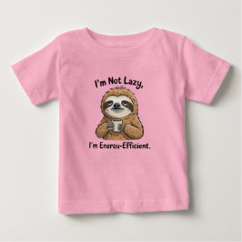 Lustiges Faultier Kinder T-Shirt – Ich bin nicht f