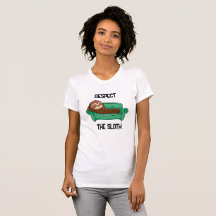 Lustiges Faultier-Shirt Tierischer Humor T-Shirt
