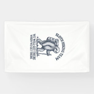 Lustiges Faultier Wander T-Shirt_1 Banner